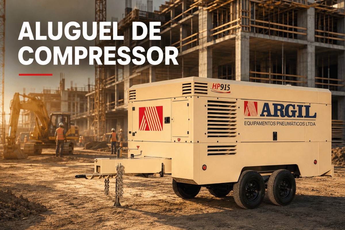 Aluguel de Compressor para Obras e Indústrias | Argil