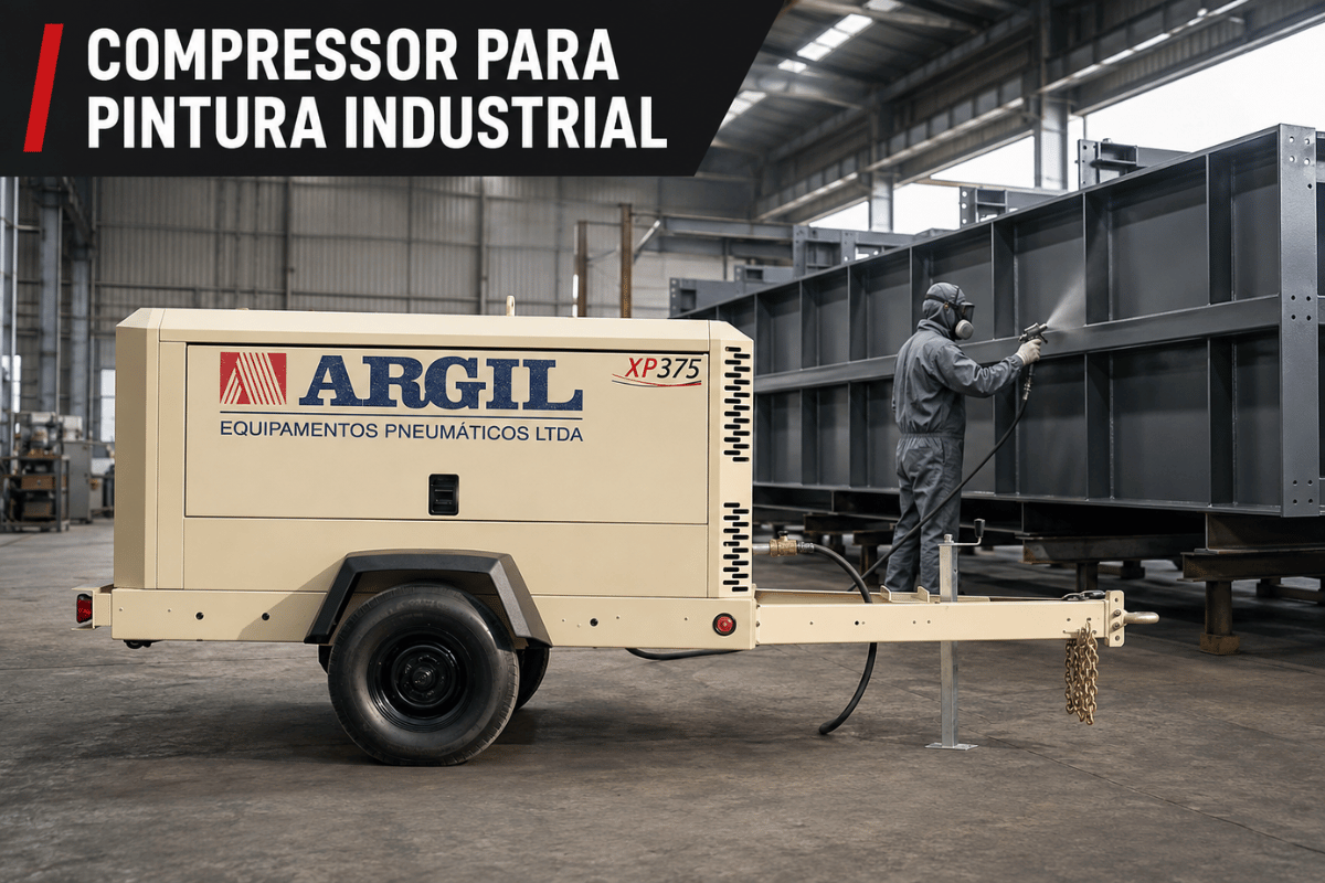 Aluguel de Compressor para Pintura Industrial