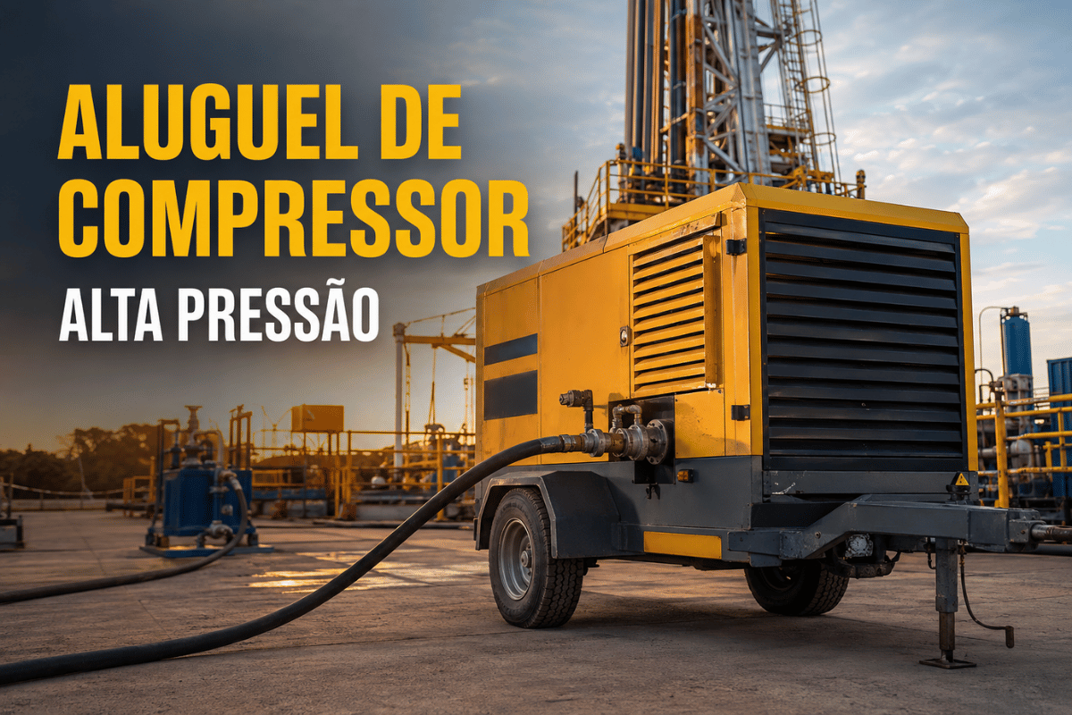 Aluguel de Compressor de Alta Pressão | Argil Equipamentos