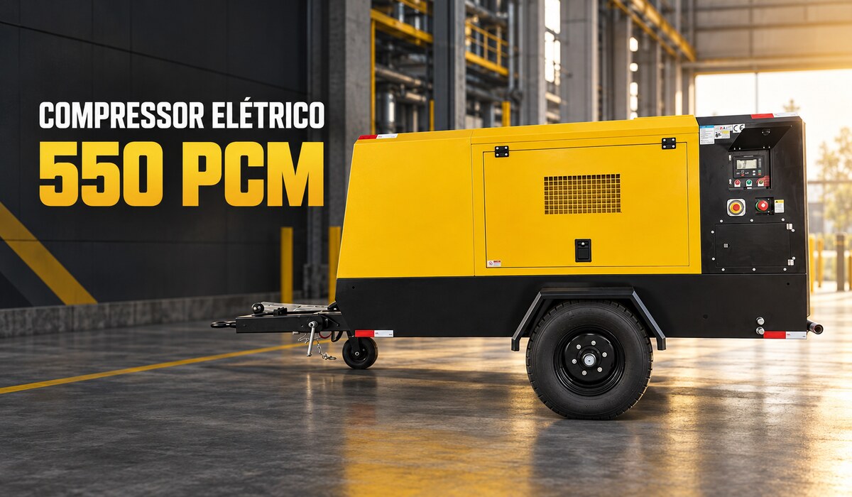 Aluguel de Compressor Elétrico 550 PCM