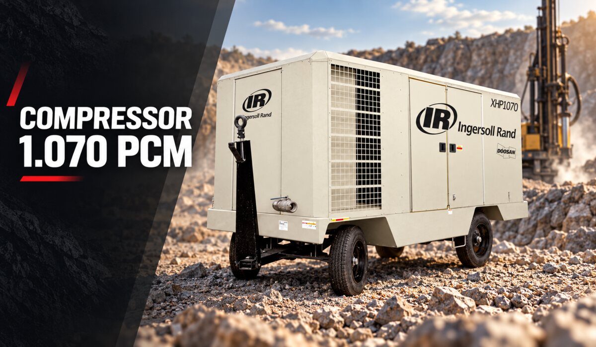 Aluguel de Compressor a Diesel 1.070 PCM