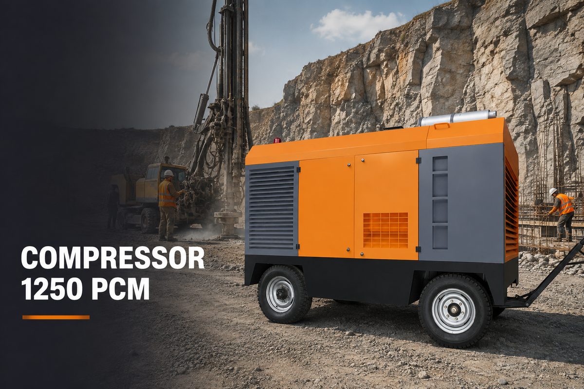 Compressor 1250 PCM de 24 ou 35 Bar | Argil